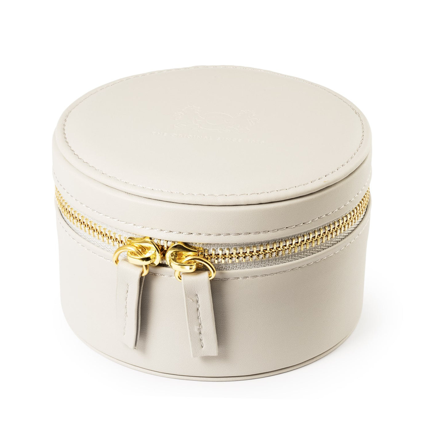 Yuvarlak Mücevher Kutusu, Kum Rengi