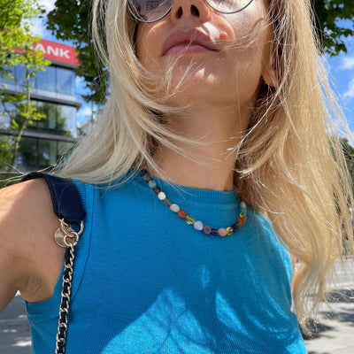 You Necklace (Klipsli) - Doğal Taşlı Kişisel Enerji Kolyesi