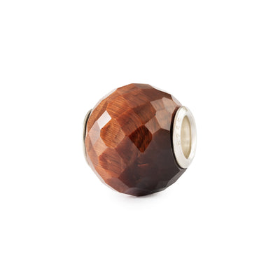 Round Red Tiger Eye Facet TSTBE-00045