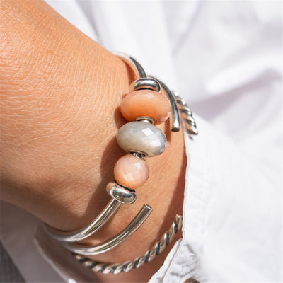 Grey Moonstone Bead TSTBE-20032