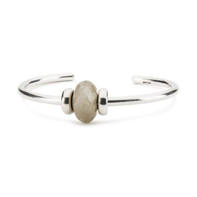 Gri Aytaşlı (Moonstone) Gümüş Bilezik
